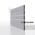 Планкен для забора 120 mm RAL 7004 – покрытие порошковое, толщина 0,45 мм в Уфе | фото 3