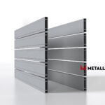 Планкен для забора 120 mm RAL 7004 – покрытие порошковое, толщина 0,45 мм в Уфе | фото 2
